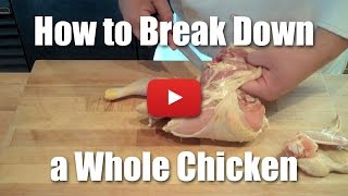 How to Butcher a Whole Chicken [upl. by Wales307]