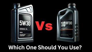 5w30 vs 10w30 Engine Oil  Which One Is Better [upl. by Oiramaj346]