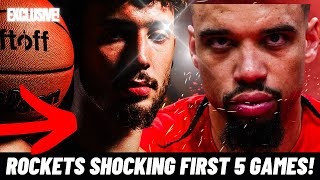 Houston Rockets🚀 SHOCKING 5 Game Stats 👀 Jalen Greens Play and BEST Player on the Roster [upl. by Enrev]