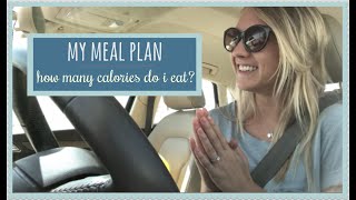 MY ANOREXIA RECOVERY  meal plan  how many calories do I eat [upl. by Kerad]