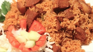 Locrio de Cerdo Dominicano ∘ Dominican Style Rice amp Pork ∘ Ep 120 [upl. by Marra]