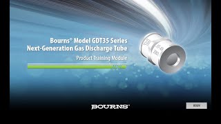 Bourns® Model GDT35 Series NextGeneration Gas Discharge Tube [upl. by Amirak]