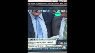 Tyler Mathisen doing Gangnam Style on CNBC [upl. by Ennyl]