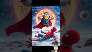 Superhero Minion vs Sonic Wednesday Spiderman Loki Iron Man Scarlet Witch Doctor Strange [upl. by Nickolaus]