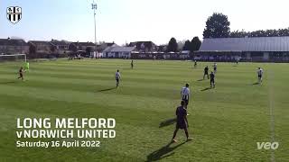 Highlights Long Melford 03 Norwich United [upl. by Enrobialc]