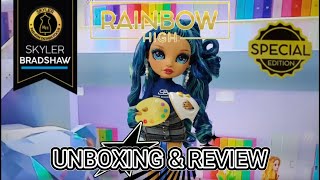 Rainbow High  Dream amp Design  Special Edition  Skyler Bradshaw  Unboxing amp Review [upl. by Cortie]