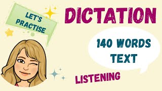 📝DICTADO en INGLÉS  140 WORDTEXT about PETS🐶 Boost your listening skills [upl. by Giselle200]