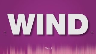 Wind  SOUND EFFECTS  Gentle Soft Breeze Wind Sound FX [upl. by Anyel]