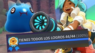 Asi se ven TODOS los LOGROS de SLIME RANCHER en un VIDEO [upl. by Allwein]