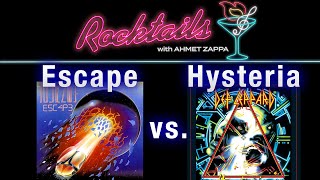 Journey ESCAPE vs Def Leppard HYSTERIA [upl. by Asital384]