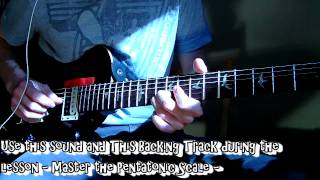 Guitar Lesson with Marco Cirillo The Pentatonic Scale  Pentatonic Guitar Licks [upl. by Emogene]