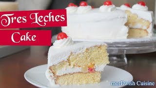 Tres Leches Cake 🍰 Recipe by morEwish [upl. by Marcie]