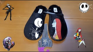 ZAPATILLAS PESADILLA ANTES DE NAVIDAD DE PRIMARK TIM BURTON  THE NIGHTMARES BEFORE CHRISTMAS [upl. by Eirrod]