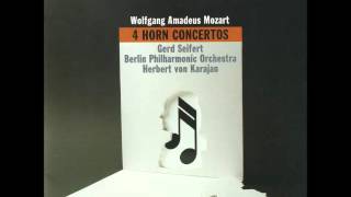 Mozart  Horn Concerto No 3 in Eflat major K 447 [upl. by Elleivad695]