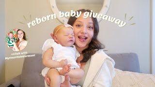 REBORN BABY GIVEAWAY  Sophia’s Reborns MyHeartIsInVermont [upl. by Stesha]