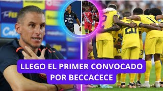 REGRESA LLEGO el PRIMER SELECCIONADO ECUATORIANO para UNIRSE con BECCACECE SEDE PARA COPA ECUADOR [upl. by Eelir418]