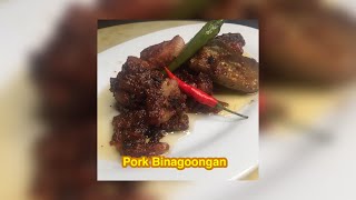 Pork Binagoongan with Coconut Milk [upl. by Piscatelli]