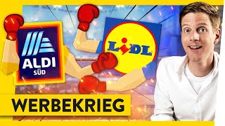 Aldi vs Lidl Warum das BilligBattle der Discounter eskaliert  WALULIS [upl. by Rubina]