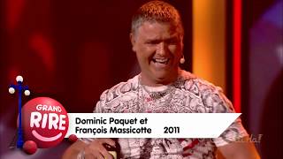 DOMINIC PAQUET et François Massicotte \\ Le Grand Rire 2011 Le douchebag [upl. by Aneleve]