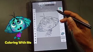 Coloring Envy inside out 2  Drawing Art [upl. by Oly46]