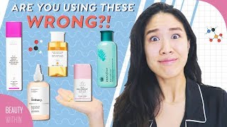 Exfoliating Acids in Skincare Routine Beginners Guide to Chemical Exfoliation AHA amp BHA [upl. by Aneeuq]