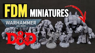 How to FDM Print Miniatures DnD amp Warhammer 40K Bambu A1 Mini Guide [upl. by Lattonia464]