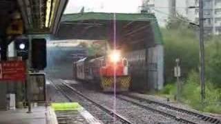 KCR Freight VF08 MTR 60  MTR 56 Smoking Up Tai Wai Station [upl. by Bough]