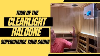 CLEARLIGHT SAUNA  HaloTherapy  Home  The Complete Tour [upl. by Rowena]