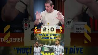 NİHAT KAHVECİ quotMUÇİ 2 ŞUT ATTI DİYE OYUNDA KALDIquot beşiktaş nihatkahveci [upl. by Llehcear]