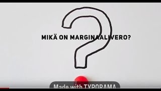 Mikä on marginaalivero [upl. by Adnoyek]