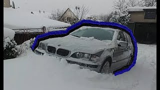 Bmw Xdrive in snow [upl. by Cadell]