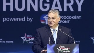 Viktor Orbáns European election speech factchecked [upl. by Dihsar623]