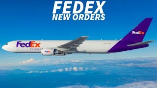 FEDEX Place ORDERS for 777Fs and 767Fs [upl. by Chil]