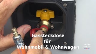 Extrem praktisch die GasAußensteckdose im Wohnwagen oder Wohnmobil Camping Gasaussensteckdose [upl. by Alduino]