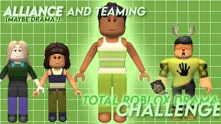 TEAMING ALLIANCES  Total Roblox Drama Alliance Challenge DRAMA FILLED [upl. by Ablem]