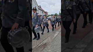 Schützenfest Esens 2024  Festumzug Sonntag Teil 1 [upl. by Ledif]