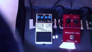 Signos Soda Stereo  Delay Boss DD7 [upl. by Eslek]