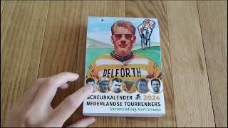 Scheurkalender 2024  Nederlandse tourrenners [upl. by Douty627]