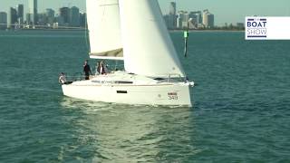 ENG JEANNEAU SUN ODYSSEY 349  Review  The Boat Show [upl. by Voccola]