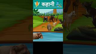 गिलहरी  Hindi Cartoon Story  Hindi Cartoon new story  Hindi moral story  Moralkahani in hindi [upl. by Rennat753]