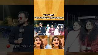 Vijayawada Anchor ramu publictalk funny logical question trending vijayawada pothinaramu shorts [upl. by Sitarski]