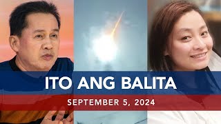 UNTV Ito Ang Balita  September 5 2024 [upl. by Glyn317]