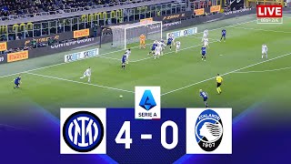 Inter vs Atalanta  Barella Thuram  202425 Serie A Full Match [upl. by Nored]