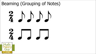 Clinic Beaming Grouping of Notes  Part 1 [upl. by Sonitnatsok]