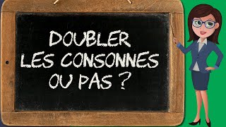 Le doublement des consonnes orthographe 1013 [upl. by Amrak]