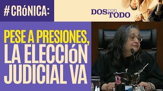 Crónica ¬ Pese a presiones la Corte desestima impugnación a Reforma Judicial [upl. by Kerrill]