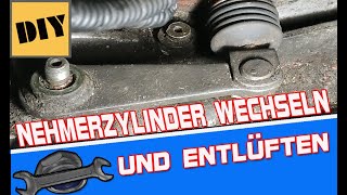 Kupplung entlüften  Nehmerzylinder wechseln und entlüften  Schritt für Schritt [upl. by Odnumyar]