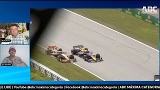 VERSTAPPEN VS LANDO UNA ¿MARRANADA  AUSTRIA 2024  FORMULA 1  F1 [upl. by Arther]