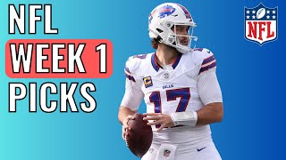 DRAFTKINGS NFL SUNDAY WEEK 1  DFS PICKS [upl. by Freya]