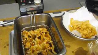 Cajun pigskins Cracklins or Grattons [upl. by Hcaz]